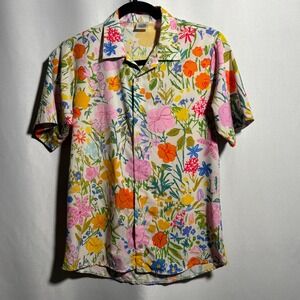 Ostroy Wildflower Resort Shirt Mens XS Epic Gravel / Road Cycling Shirt Floral